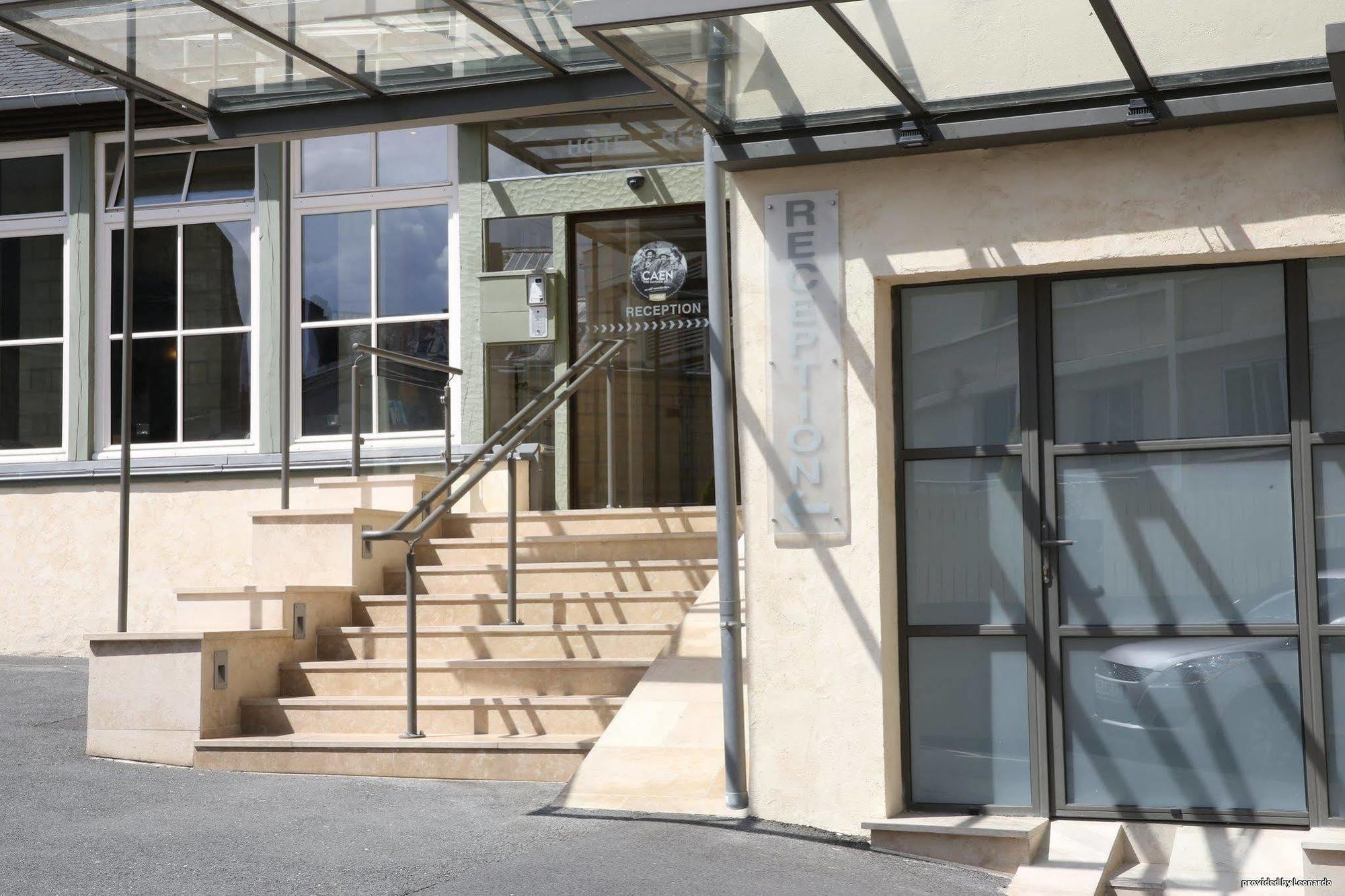 Hotel Restaurant Le Dauphin Et Le Spa Du Prieure Caen Exterior photo