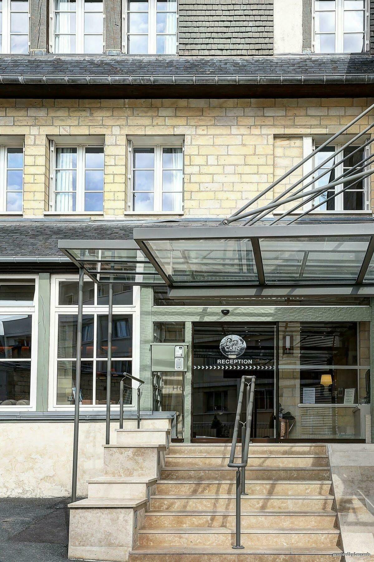 Hotel Restaurant Le Dauphin Et Le Spa Du Prieure Caen Exterior photo